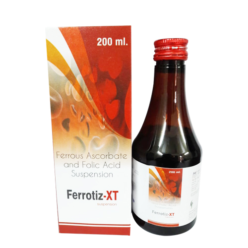 FERROUS ASCORBATE 30 MG + FOLIC ACID 550 MCG + ZINC 22.5 MG Suspension