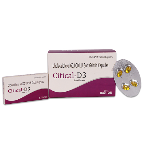 CITICAL-D3 Softgel Capsules