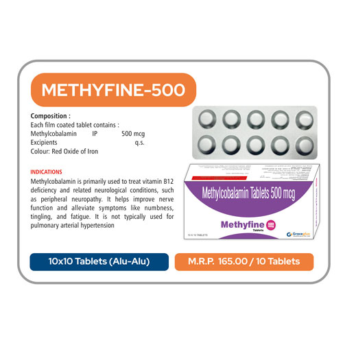METHYFINE-500 TABLETS