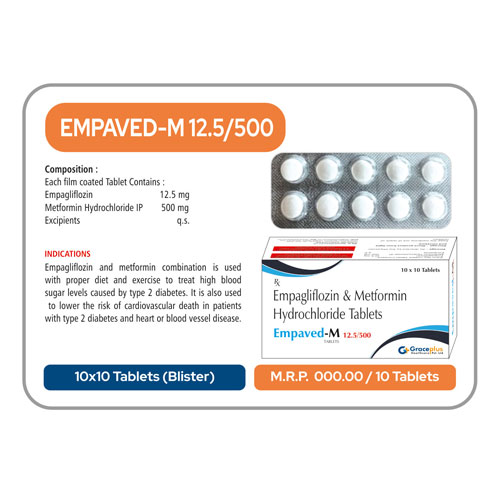 EMPAVED M-12.5/500 TABLETS
