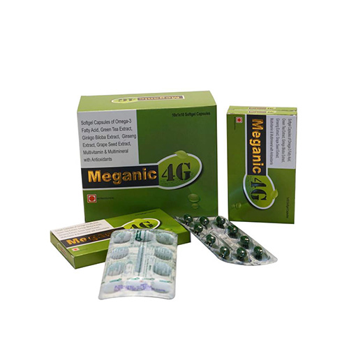 MEGANIC-4G Softgel Capsules