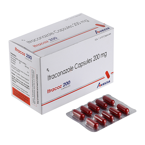 Itracoz -200 Capsules (10*1*10)