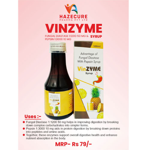 VINZYME-Syrups (100ml)