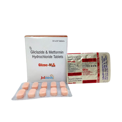 Metformin Hydrochloride 500mg + Gliclazide 40mg Tablets