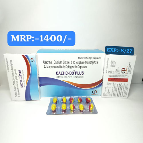 CALTIC-D3 PLUS SOFTGEL CAPSULES