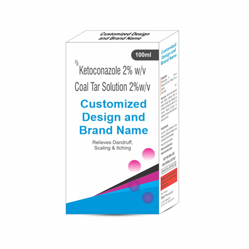 Ketoconazole 2% w/v + Prepared Coal Tar Solution (IP 1966) 2% w/v Lotion