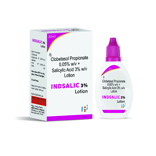 INDSALIC 3% Lotion