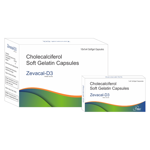 ZEVACAL-D3 Softgel Capsules