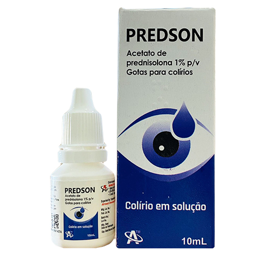 Acetate De Prednisolona 1% p/v Eye Drops