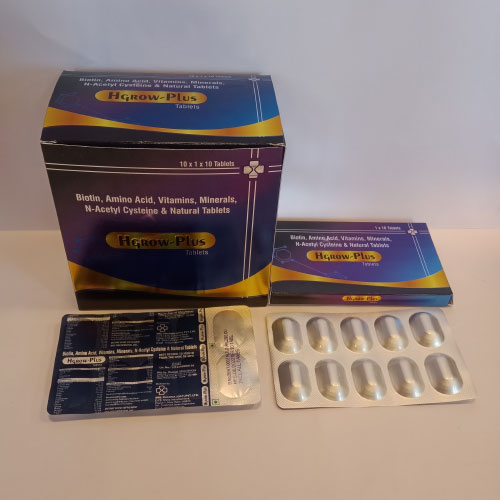 Biotin+ Amino Acid+ Vitamins+ Minerals+ N-Acetyl Cysteine + Natural Tablets