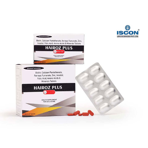 HAIROZ PLUS (For Hair) Tablets