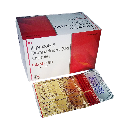 Ilaprazole 10mg+ Domperidone (SR) 30mg Capsule