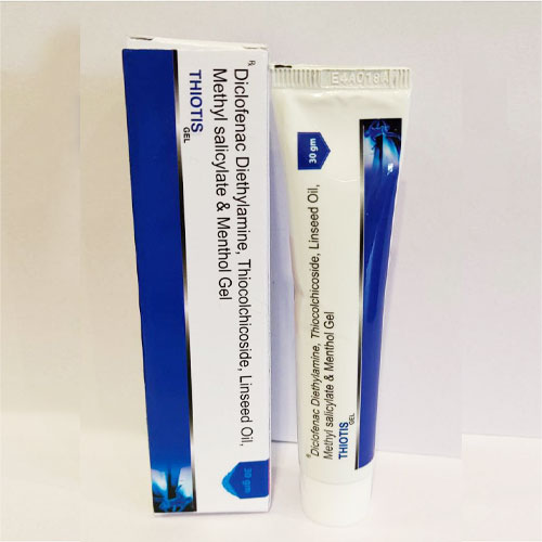 Diclofenac Diethylamine + Linseed Oil + Menthol + Methyl salicylate Gel