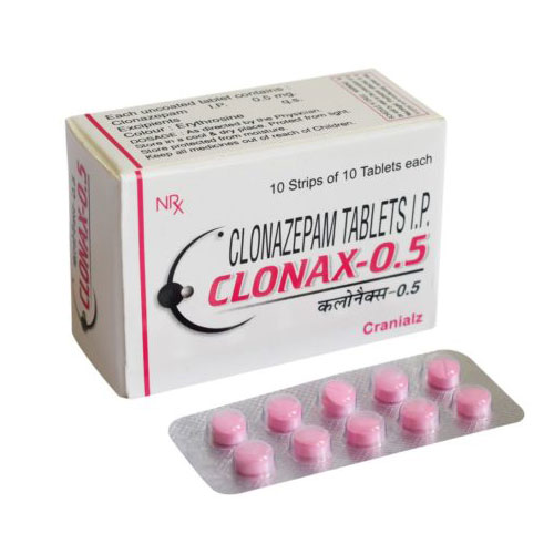 Clonax-0.5 Tablets