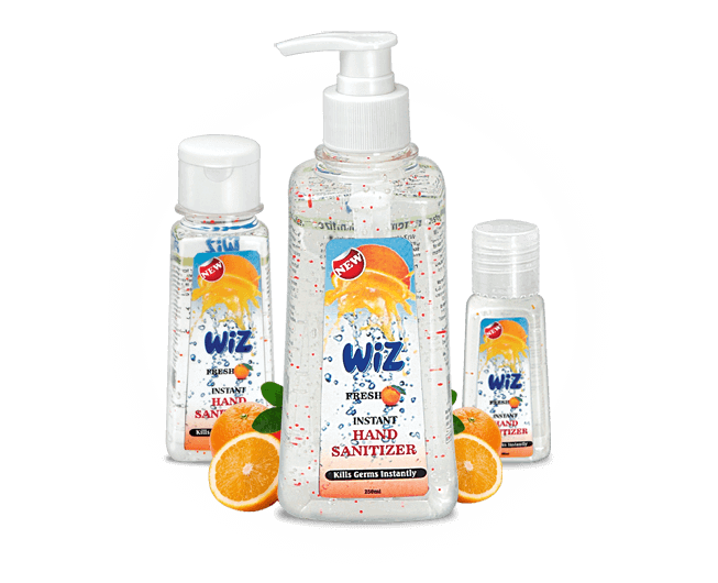WIZ ORANGE HAND SANITIZER