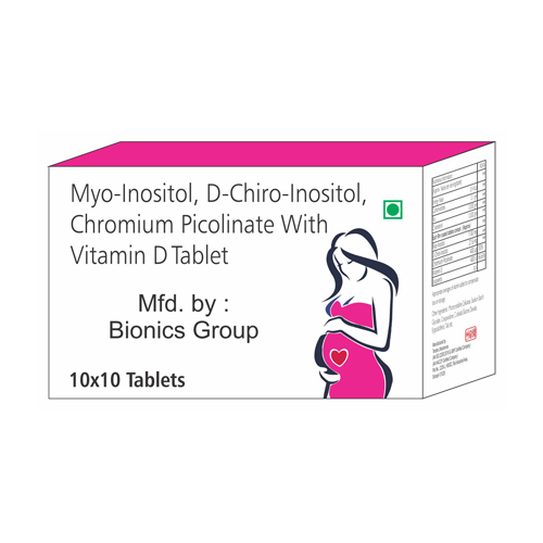 MYO-INOSITOL+D-CHIRO-INOSITOL+CHORMIUM PICOLINATE WITH VITAMIN D Tablets