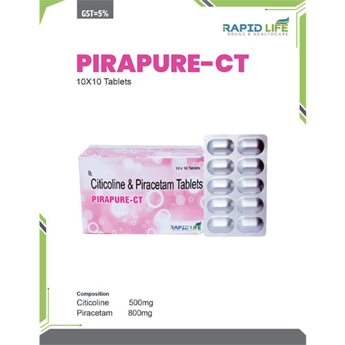 CITCOLINE 500mg+ PIRACETAM 800mg Tablets