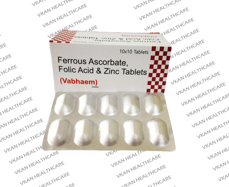 Ferrous Ascorbate Folic acid Zinc Sulphate Monohydrate 