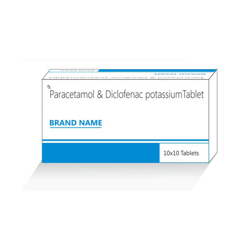 Diclofenac Potassium 50mg + Paracetamol 325mg Tablets