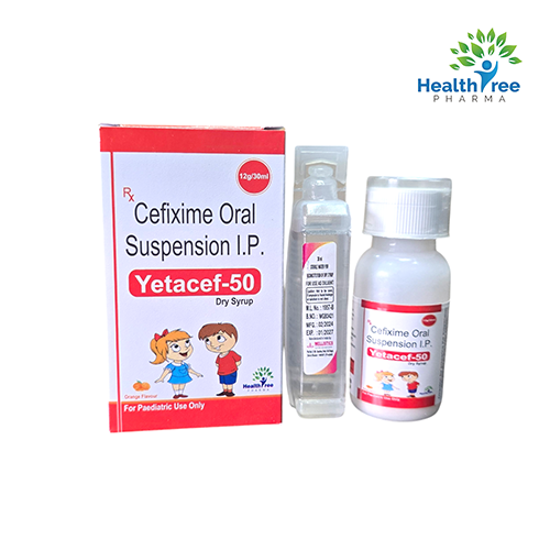 YETACEF-50 Dry Syrup
