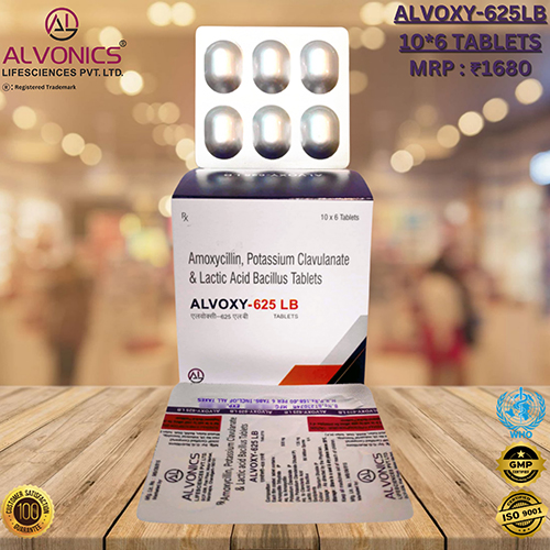 ALVOXY-625 LB Tablets