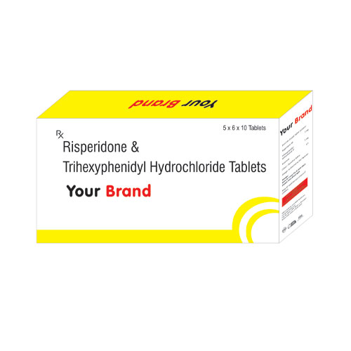 Risperidone +Trihexyphenidyl Hydrochloride Tablets
