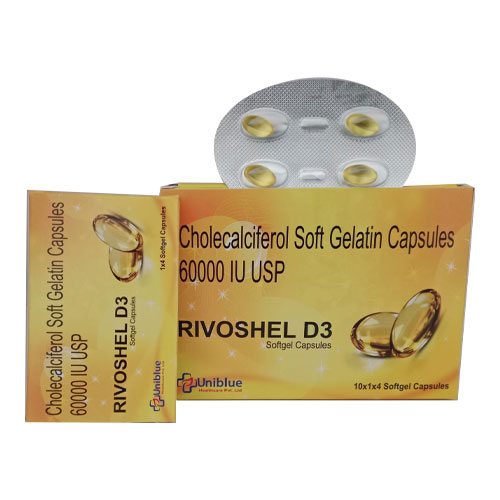 RIVOSHEL-D3 Softgel Capsules