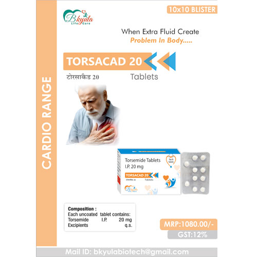 TORSACAD-20 TABLETS
