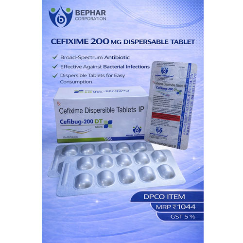CEFIBUG-200 DT TABLETS