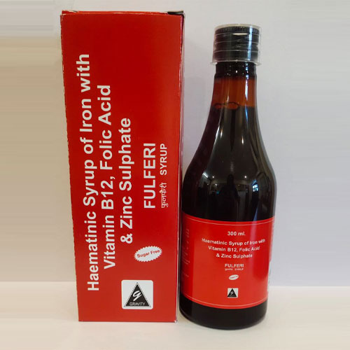 Iron + B12 + Folic acid + Zinc Oral Syrup (300ml)