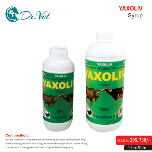 YAXOLIV SYRUP (VET.)