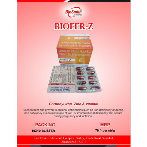 BIOFER-Z SOFTGEL CAPSULES
