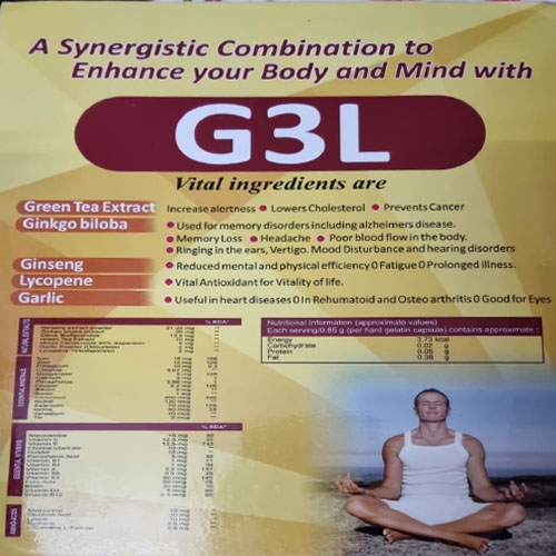G3L Softgel Capsules