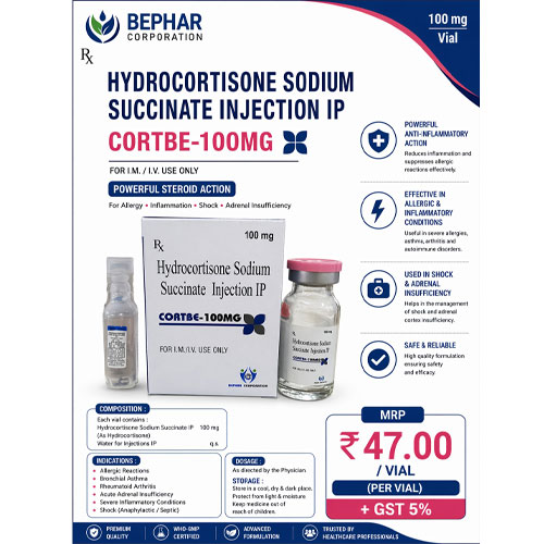 CORTBE-100MG Injection