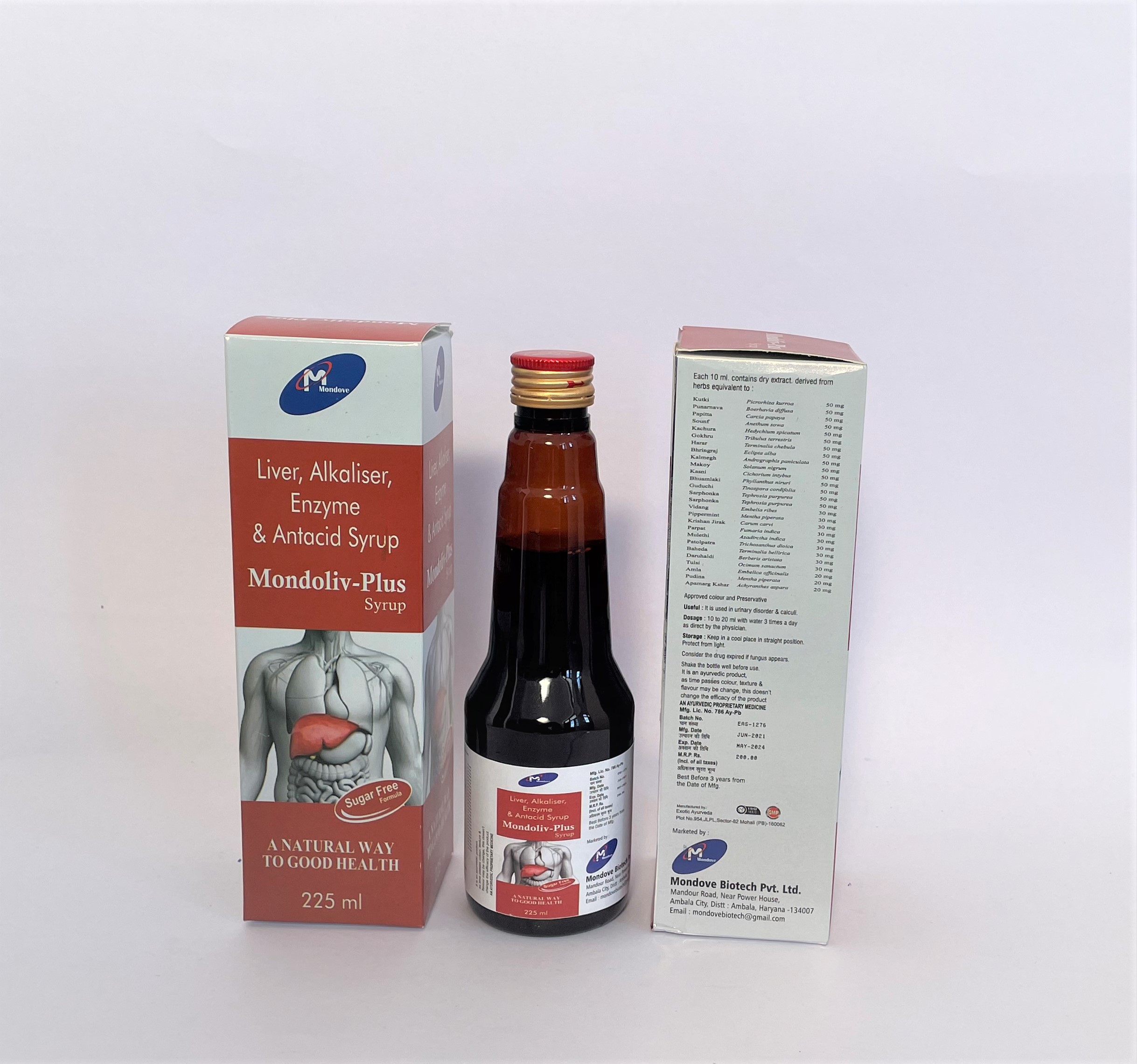 MONDOLIV-PLUS Syrup