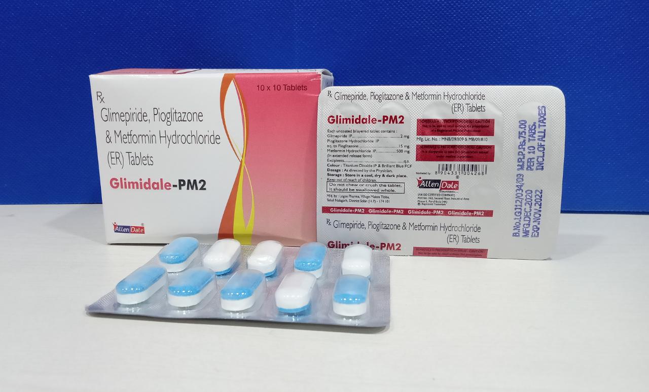 GLIMIDALE-PM2 Tablets